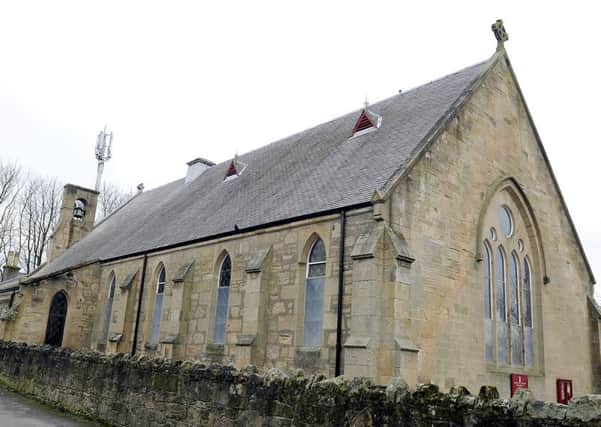 Lead was stolen from the roof of Laurieston Parish Church. Picture: Michael Gillen