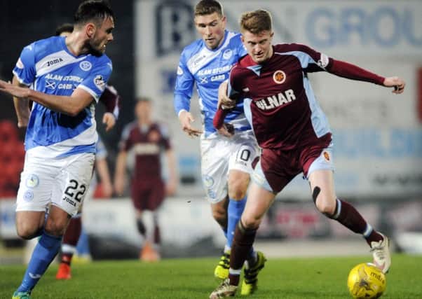 Stenhousemuir were unable to cause a cup upset at St Johnstone