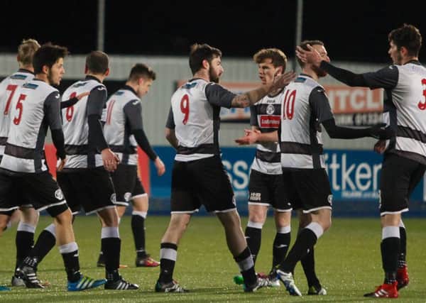 David Grant's goal gave Shire another win to celebrate