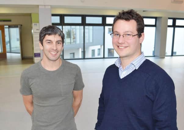 Pictured are two of the GP Fellows Dr Paul Treon (left) and Dr Robert