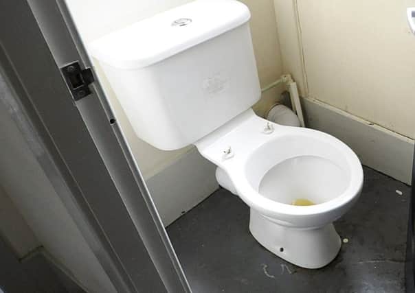 Sewage was seeping into the school's toilets