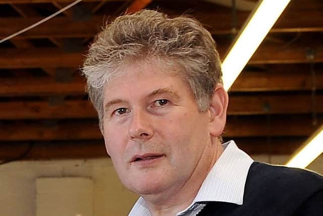 Manager of Falkirk Foodbank Jim Couper