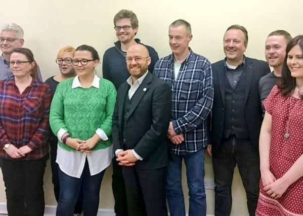 The nine Green candidates