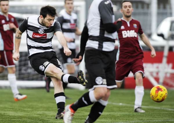 East Stirlingshire v Whitehill Welfare;  Pic by Alan Murray