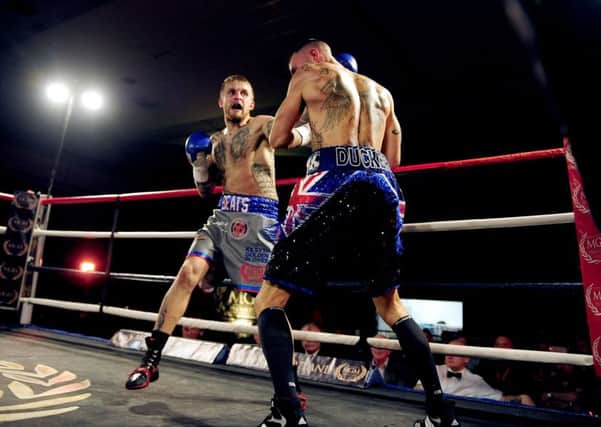 Grangemouth Sports Complex was given a drinks licence for two boxing matches and an MMA event