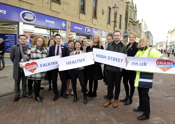 Falkirk Healthy High Street group has been working hard to promote shopping in the town. Picture: Michael Gillen