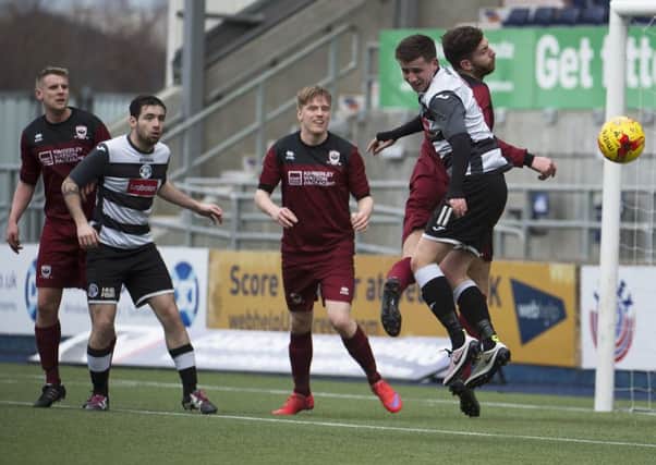 East Stirlingshire edged past Tynecastle at the Falkirk Stadium