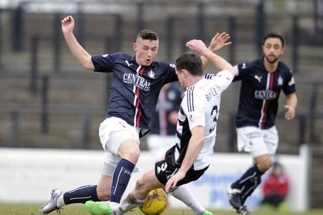 Peter Houston has been impressed with the ex-Rangers winger since he arrived at Falkirk.