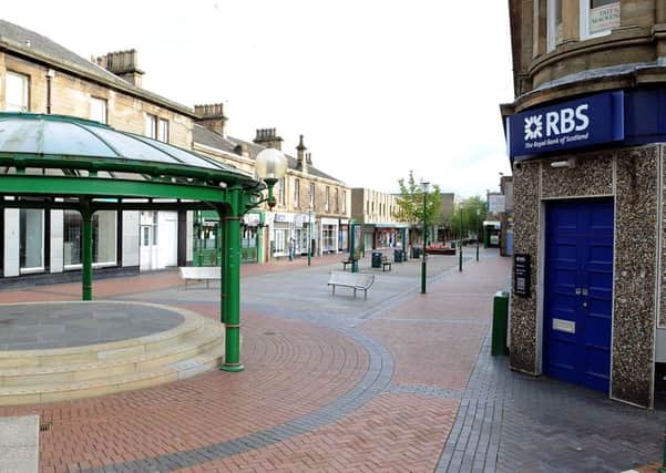 The Grangemouth branch of RBS will be closing in October