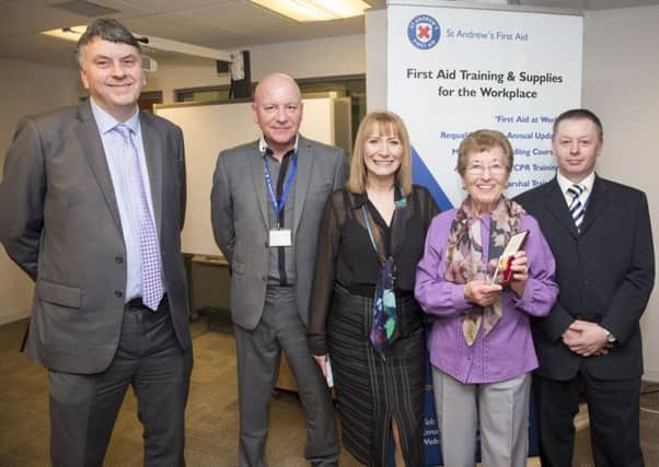 Sylvia Cockburn retires from St Andrew's First Aid after 30 years