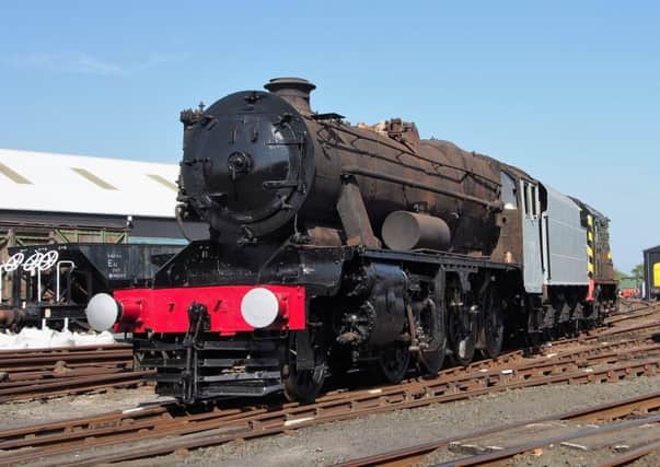 8F steam locomotive number 45170 will be unveiled at a special open day