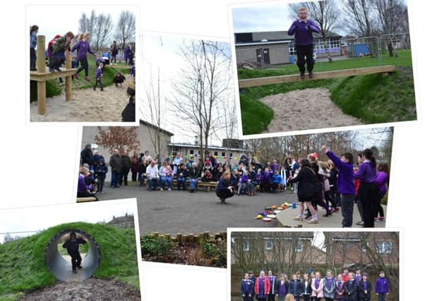 Langlees Primary School open their new outdoor learning space