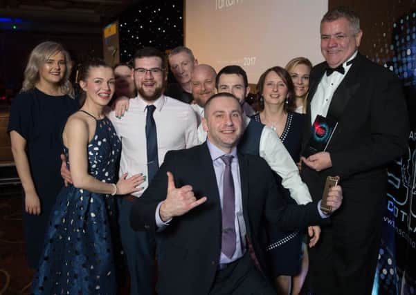 Heart of the community...much-loved Falkirk venue Behind the Wall received the aptly-titled award at the Best Bar None national awards at the Hilton Hotel in Glasgow on Thursday. Well done BTW!