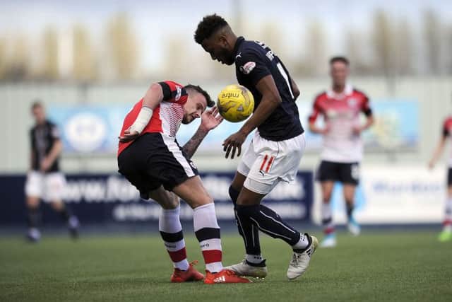 Myles Hippolyte showed trickery. Pic by Michael Gillen.