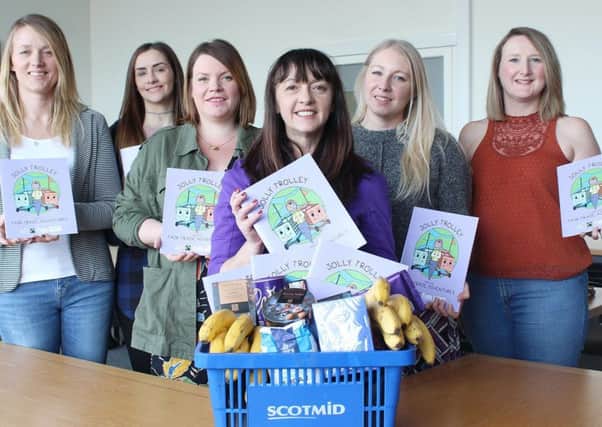 The Fair Trade book was created by students at Forth Valley College