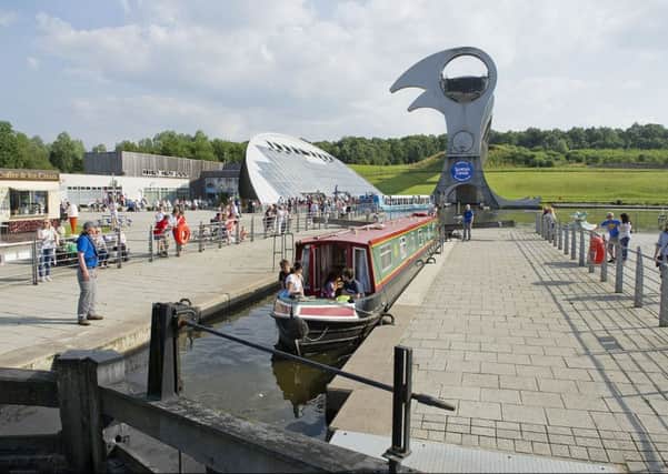 Visitors to the Falkirk Wheel will now get free Wi-Fi