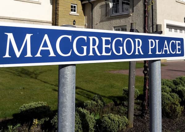 Police are investigating the incident at a property in MacGregor Place. Picture: Michael Gillen