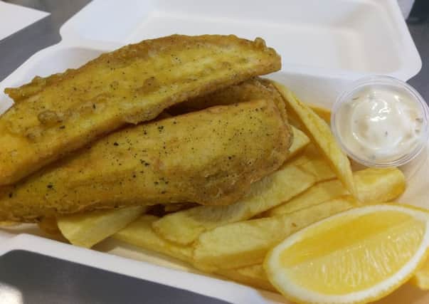 Land and Sea fish and chip shop is now offering vegan menu on a Tuesday