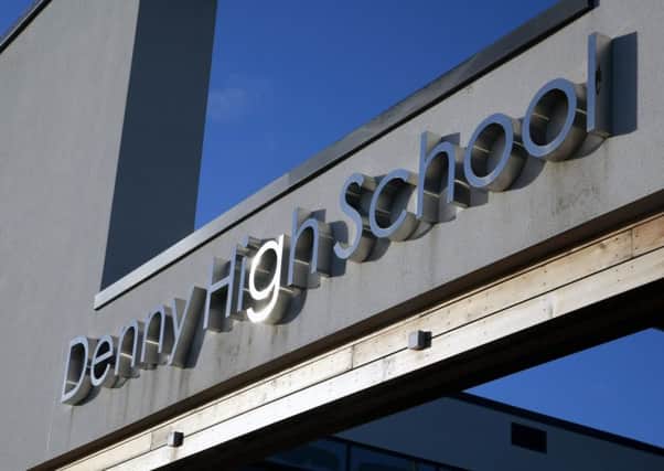 Brown caused Â£6500 worth of damage to Denny High School