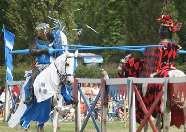 Jousting demonstrations will feature as part of the festival in September.