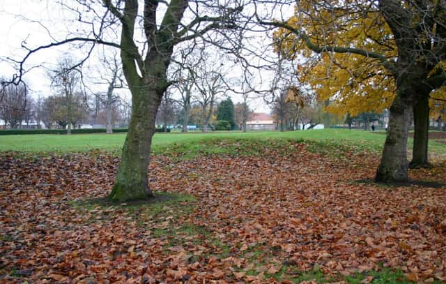 The site of the Abbot's Grange in Zetland Park.