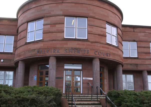 Darren Elliott was jailed at Falkirk Sheriff Court