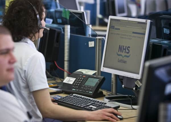 NHS 24 has expanded its clinical expertise to include pharmacists and physiotherapists. Pic: Ian Georgeson.