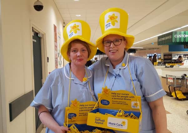 Marie Curie collect vital funds at Morrisons