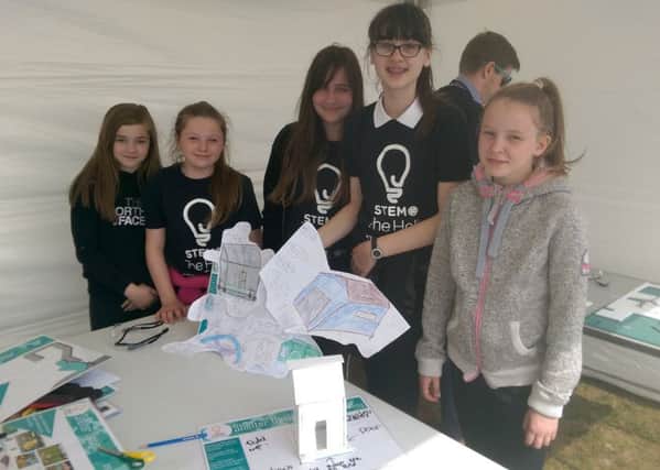 Pupils from Braes High at the STEM event
