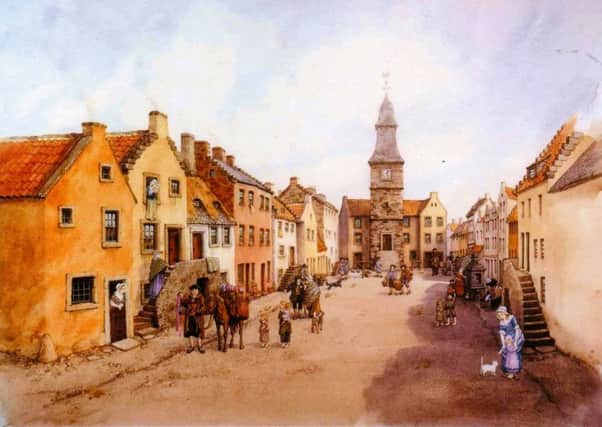 Falkirk in the mid 1700s. Picture: Clare Hewitt