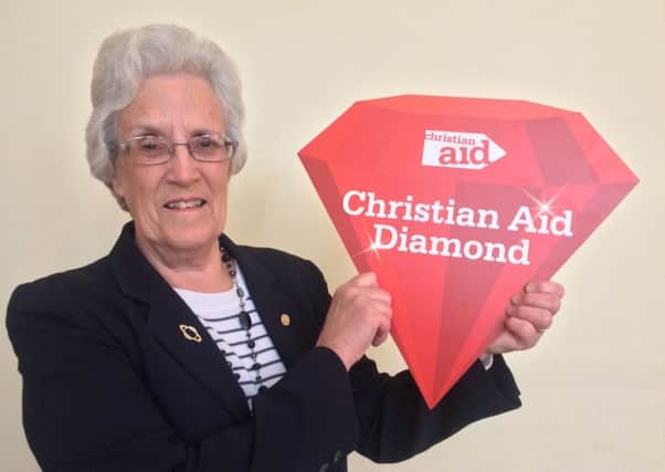 Dorothy McClements receives national diamond award for years of selfless dedication to charity Christian Aid