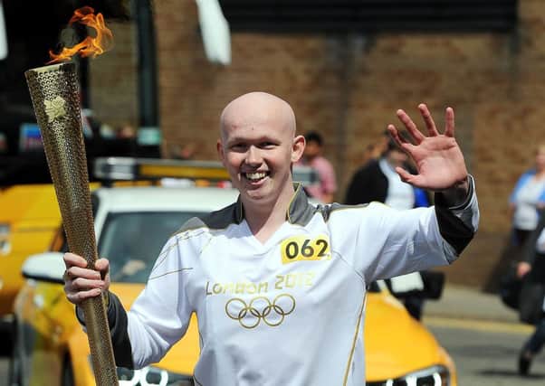 Robert Marshall was an Olympic torch bearer in 2012. Picture: Michael Gillen