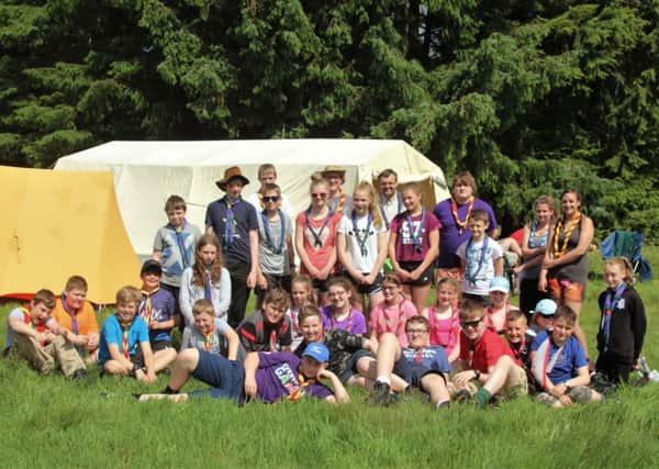 Falkirk District Camping Competition at Barrwood
