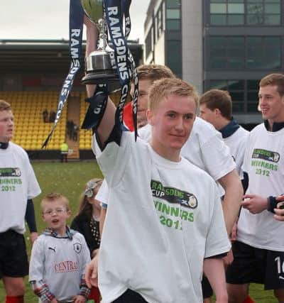 He landed team silverware in his first season as a pro. Pic by Gary Hutchison
