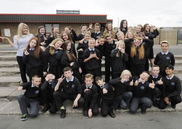 Last year's P7 leavers were also confident and friendly. Picture: Michael Gillen