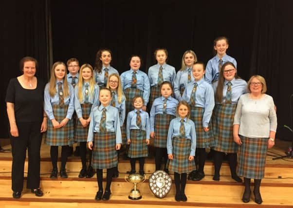 Falkirk Junior Gaelic Choir celebrated success at East Kilbride Mod