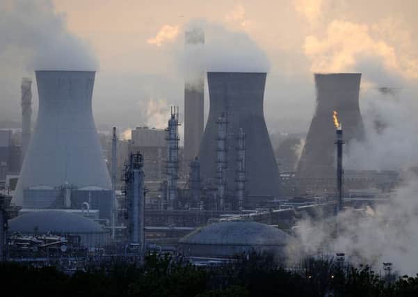 The Ineos petrochemicals complex in Grangemouth