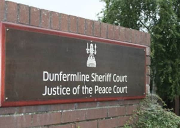 Heron appeared at Dunfermline Sheriff Court on Monday, June 19