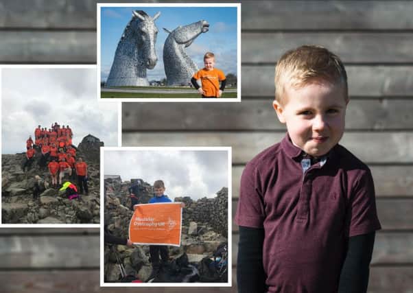 The climb in support of brave Kerr Hunter raised over Â£3000 for Duchenne Research