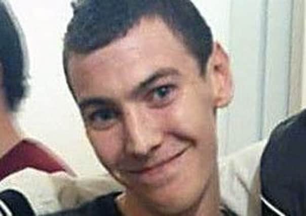 Russell Robertson died after falling into the canal at Bainsford. Two men are accused of his murder