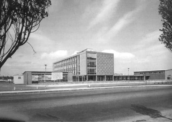 The new Falkirk Technical College in 1962