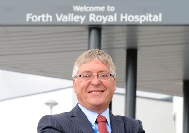 Alex Linkston, chairman NHS Forth Valley
