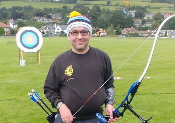 Transplant Games competitor Martin Strang will take part in the archery event