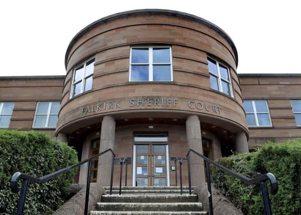Simonow was banned and fined at Falkirk Sheriff Court