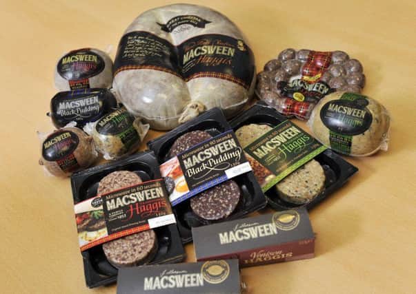 Some of the products recalled by MacSween of Edinburgh. Picture: Phil Wilkinson/TSPL