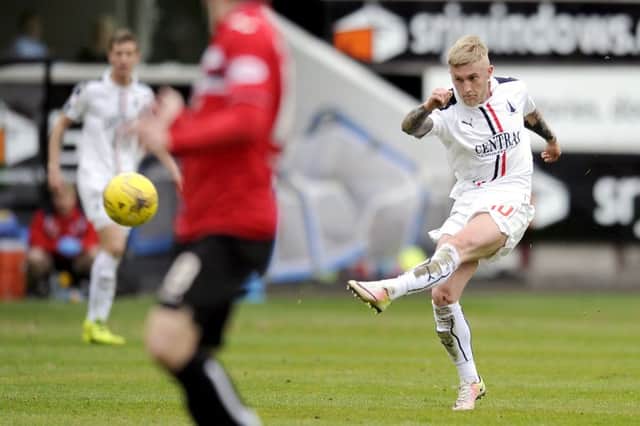 Craig Sibbald is still in contract limbo ahead of the new season. Picture by Michael Gillen.