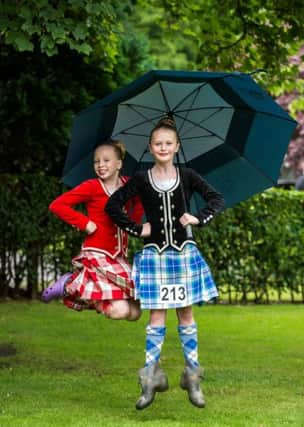 Going to an outdoor event in Scotland?  Take a brolly - any time of year.
