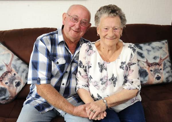 Robert and Veronica Davie celebrate 60 years of marriage. Picture: Michael Gillen
