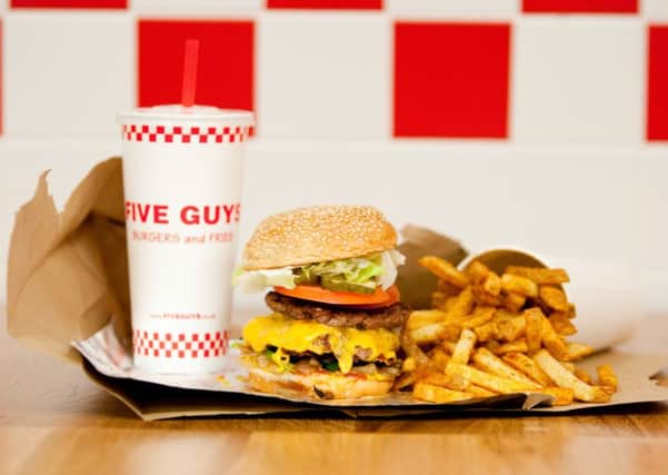 If you like burgers, Five Guys is the place to go. It's quite pricey, but worth it