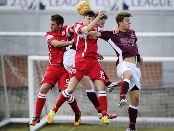 Stenhousemuir lost out to Stirling Albion in their League 2 opener (pic by Alan Murray).